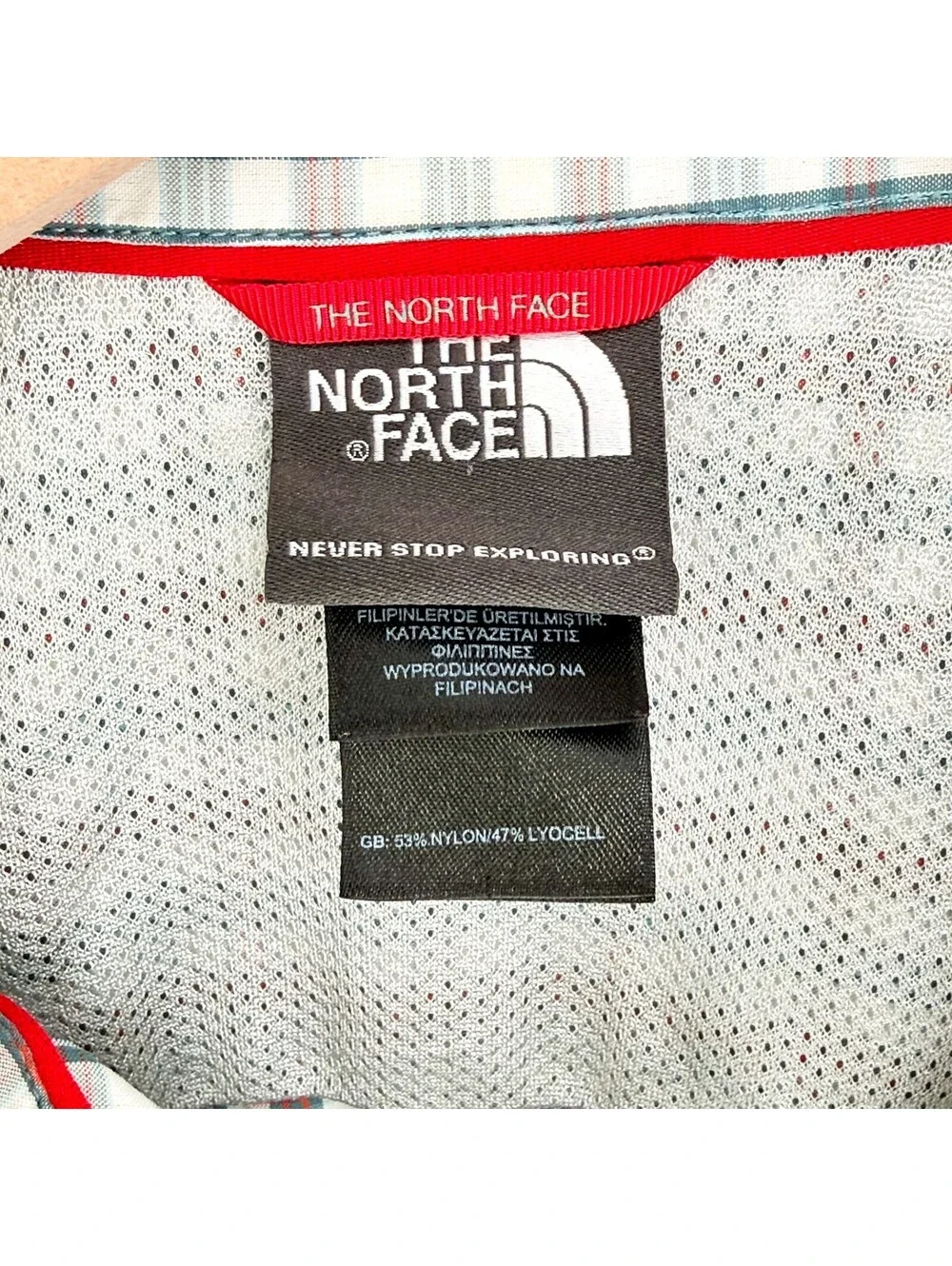 The North Face Millstone Short Sleeve Button Up Shirt Men L